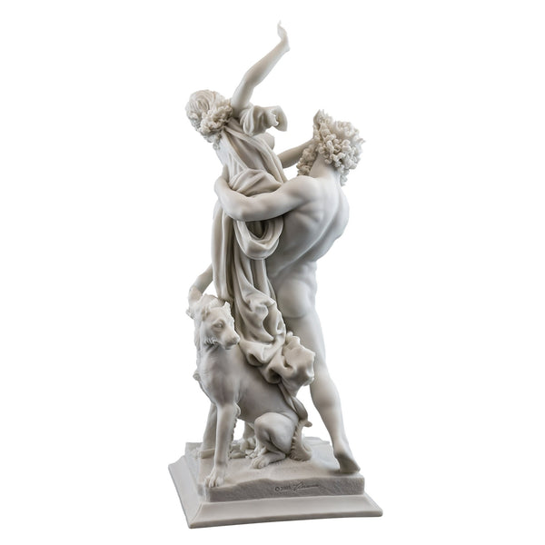 Pluto and Proserpina Greek Statue – 14 Inch Cold Cast Marble Sculpture