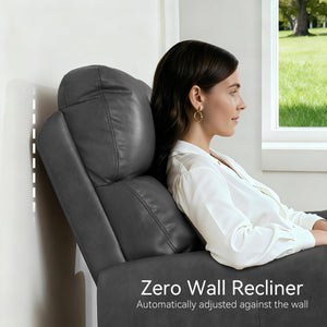 Power Small Recliner Chair with USB Charging & Lumbar Support