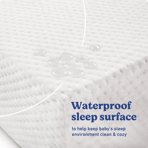 Premium Foam Crib & Toddler Mattress – Waterproof, GREENGUARD Gold Certified