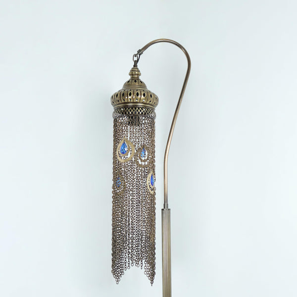 Boho Turkish Floor Lamp – Tall Moroccan Standing Lamp