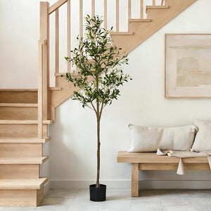 Artificial Olive Tree with Pot – Indoor & Outdoor Floor Plant