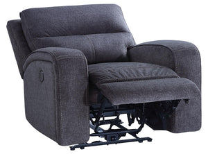 Power Reclining Chair with USB Charging Port – Zero Wallhugger, Grey