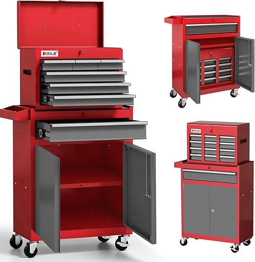 7-Drawer Rolling Tool Chest with Wheels