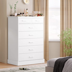 7-Drawer Dresser Chest of Drawers for Bedroom