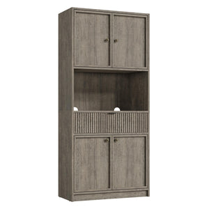 70-Inch Tall Kitchen Pantry Cabinet with Doors and Drawer