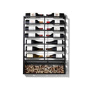 Wall Wine Rack with Cork Catcher – Iron, Label-Forward, 11 & 14 Bottle