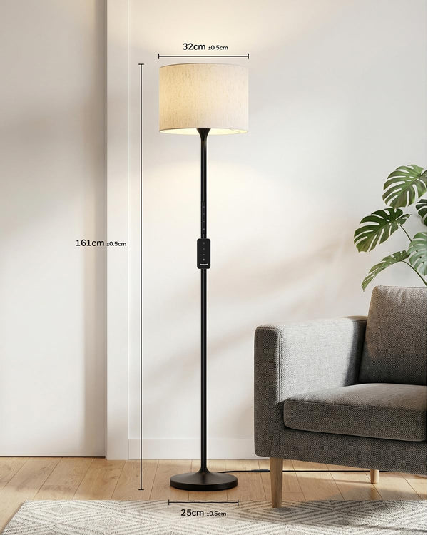 LED Floor Lamp with Remote & Touch Control