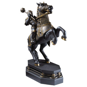 Wizard Chess Knight Bookend - Black