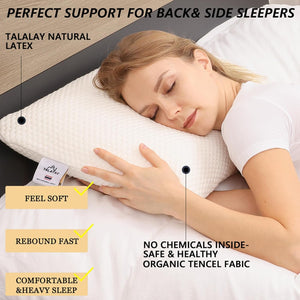 Natural Talalay Latex Pillow – Soft, Medium & Firm