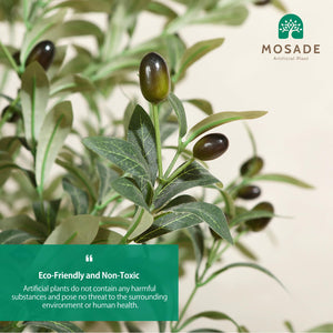Artificial Olive Tree with Seagrass Basket – 7 Feet