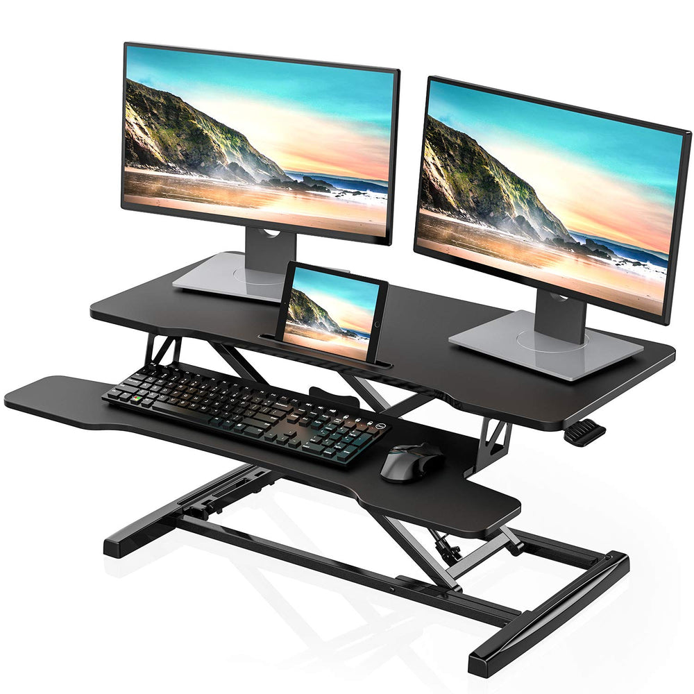 Height Adjustable Standing Desk Converter 36-Inch