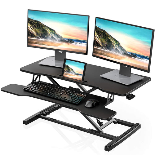 Height Adjustable Standing Desk Converter 36-Inch