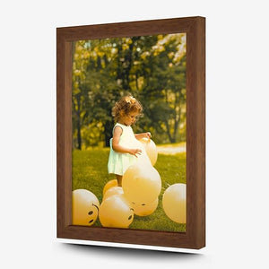 Wall Mount Picture Frame 33x15 Rectangular Wood