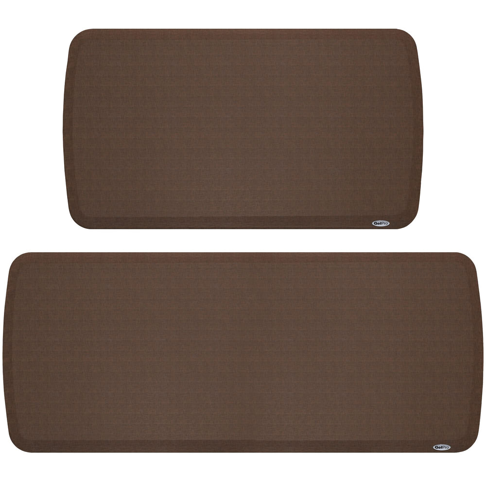 Anti-Fatigue Kitchen Mat Bundle 20x36 & 20x48 – Linen Truffle