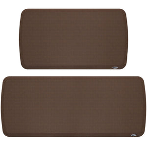 Anti-Fatigue Kitchen Mat Bundle 20x36 & 20x48 – Linen Truffle