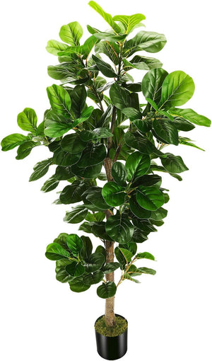 Artificial Fiddle Leaf Fig Tree with Nursery Pot