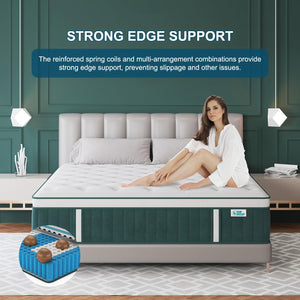 Hybrid Pocket Spring Mattress with Gel Memory Foam