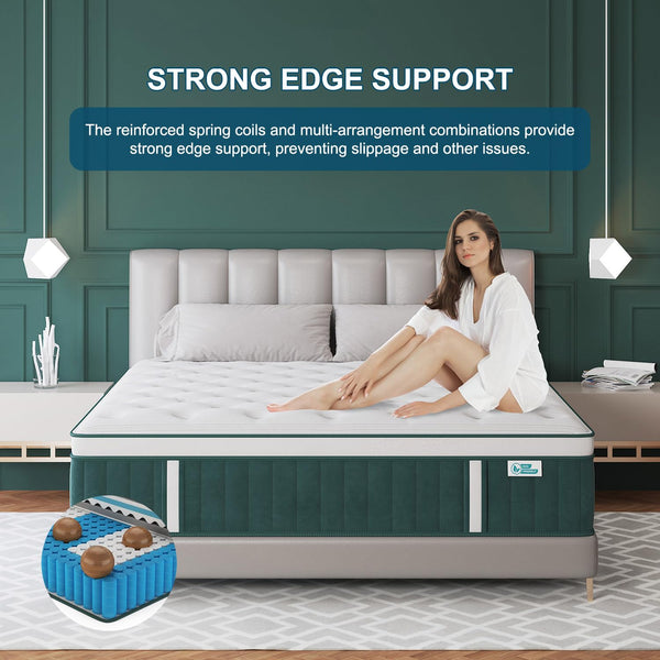 Hybrid Pocket Spring Mattress with Gel Memory Foam