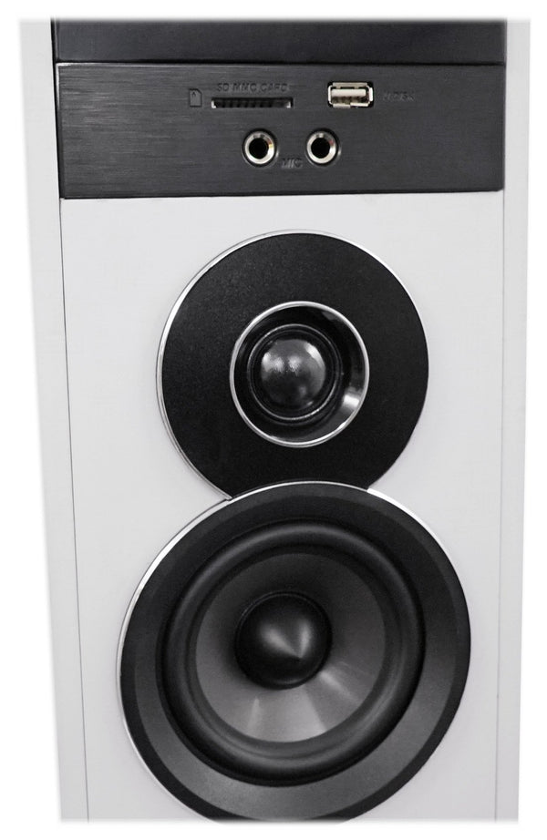 Home Theater Tower Speaker System with Subwoofers & Bluetooth