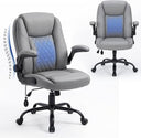 High-Back Ergonomic Office Chair with Footrest & Lumbar Support