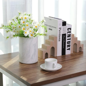 Marble Castle Bookends – Set of 2