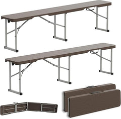 6ft Folding Bench with Carrying Handle & Lock