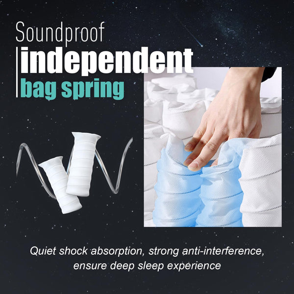 10-Inch Queen Mattress – Gel Memory Foam, Breathable, Bed in a Box
