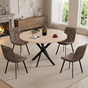 Round Dining Table Set for 4