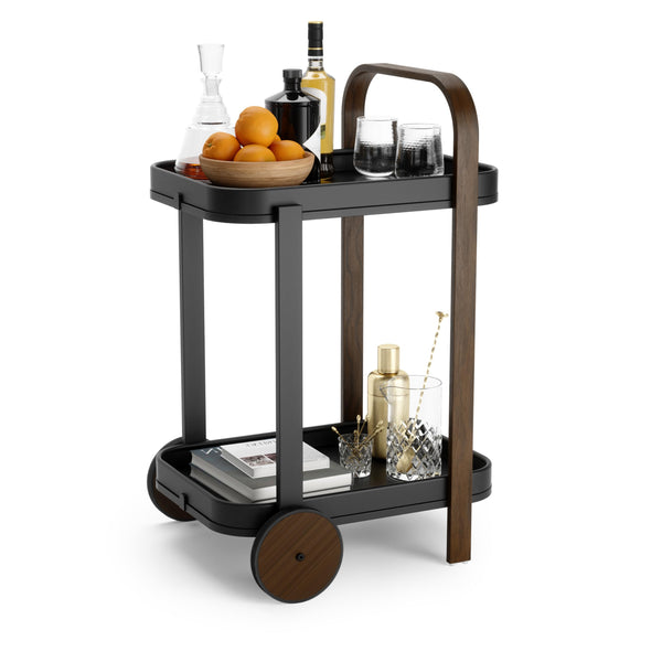Two-Tier Bar & Serving Cart