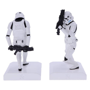 Stormtrooper Bookend Figurines – Resin, White, Set of 2