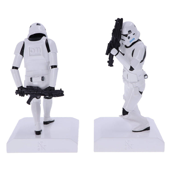 Stormtrooper Bookend Figurines – Resin, White, Set of 2