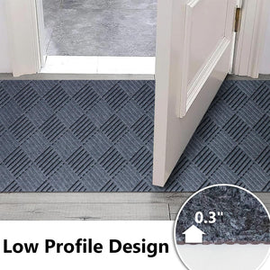 Non-Slip Hallway Runner Rug – 3ft x 50ft, Gray