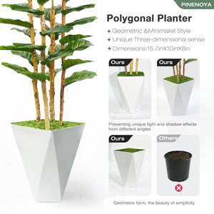 Artificial Fiddle Leaf Fig Tree with Planter – 6 ft