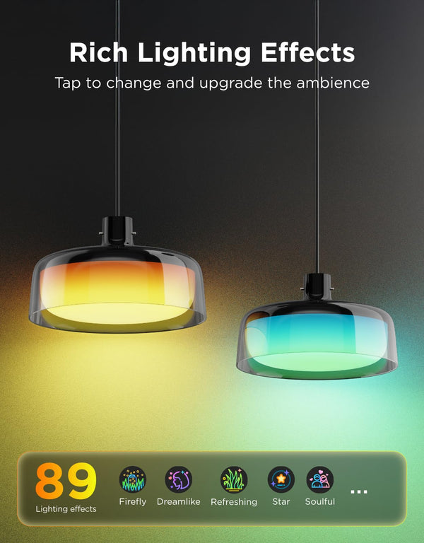 RGBIC Smart Pendant Light for Kitchen Island & Dining Room