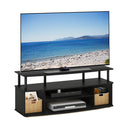 55" TV Stand with Open Storage Shelves