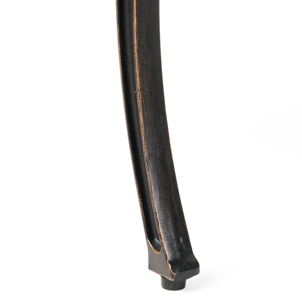 Outdoor Cast Aluminum Bench – Antique Copper