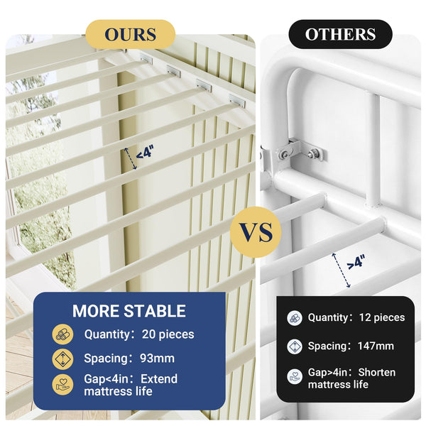 Twin Metal Loft Bed