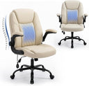 High-Back Ergonomic Office Chair with Footrest & Lumbar Support