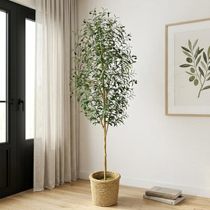 Artificial Olive Tree – Tall Faux Indoor Plant