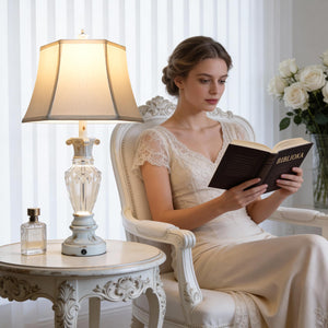 Table Lamp Set of 2 with USB Ports & 3-Color Temperatures
