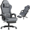 Ergonomic Gaming Chair with Footrest, Headrest & Lumbar Support – 400 lbs Capacity