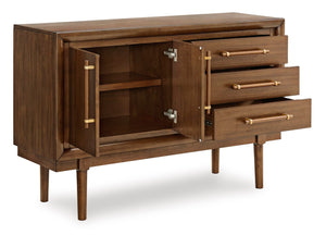 Contemporary 2-Door Dining Server with Storage