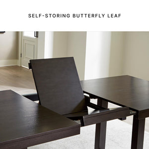 Extendable Dining Table with Sled Base