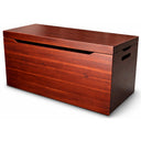 Solid Wood Storage Chest with Lid