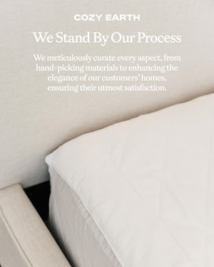 Bamboo Cooling Mattress Topper with Elastic Hem