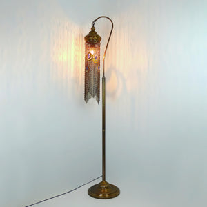 Boho Turkish Floor Lamp – Tall Moroccan Standing Lamp