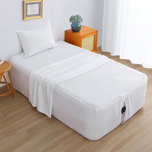 Air Mattress Sheet Set – Deep Pocket Fitted Sheet with Inflation Opening