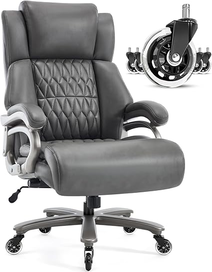 High Back Big & Tall Executive Office Chair – 400 lbs Capacity
