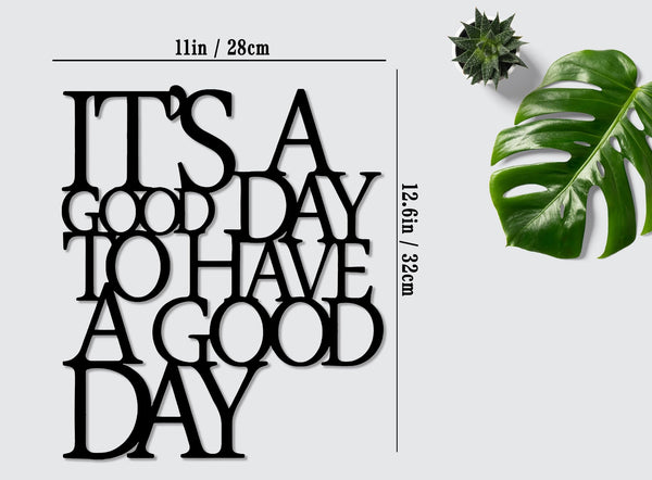 Motivational Metal Wall Art Sign