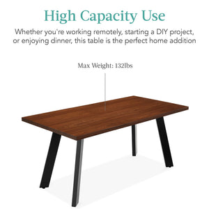 Extendable Dining Table 47–63 Inch